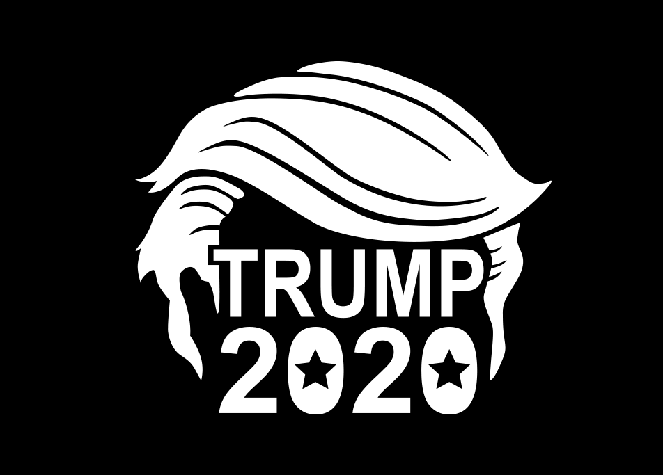 2x Trump 2020 Election Vinyl Decal Sticker Different colors & size for Cars/Bikes/Windows