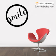 Wall Stickers Vinyl Decal Smile circle