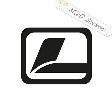 2x Loop Fishing Rods Vinyl Decal Sticker Different colors & size for Cars/Bikes/Windows