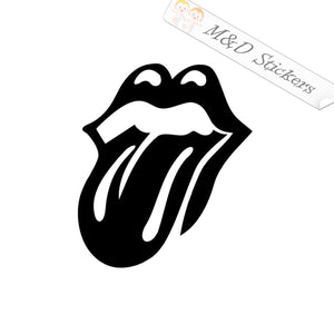 2x Rolling stones band Logo Vinyl Decal Sticker Different colors & size for Cars/Bike