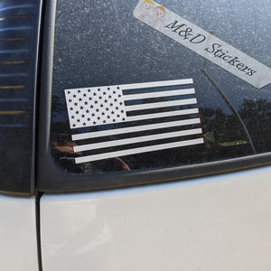 2x American Flag Vinyl Decal Sticker Different colors & size for Cars/Bikes/Windows