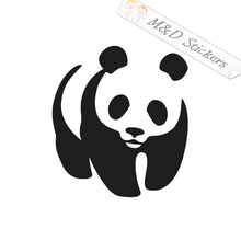 2x Panda Vinyl Decal Sticker Different colors & size for Cars/Bikes/Windows