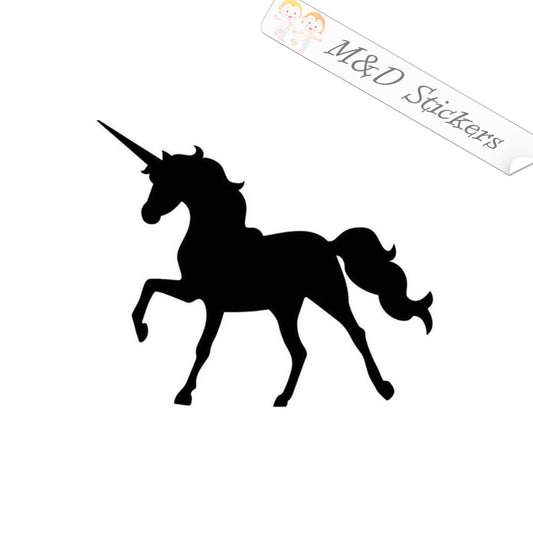 2x Unicorn Vinyl Decal Sticker Different colors & size for Cars/Bikes/Windows