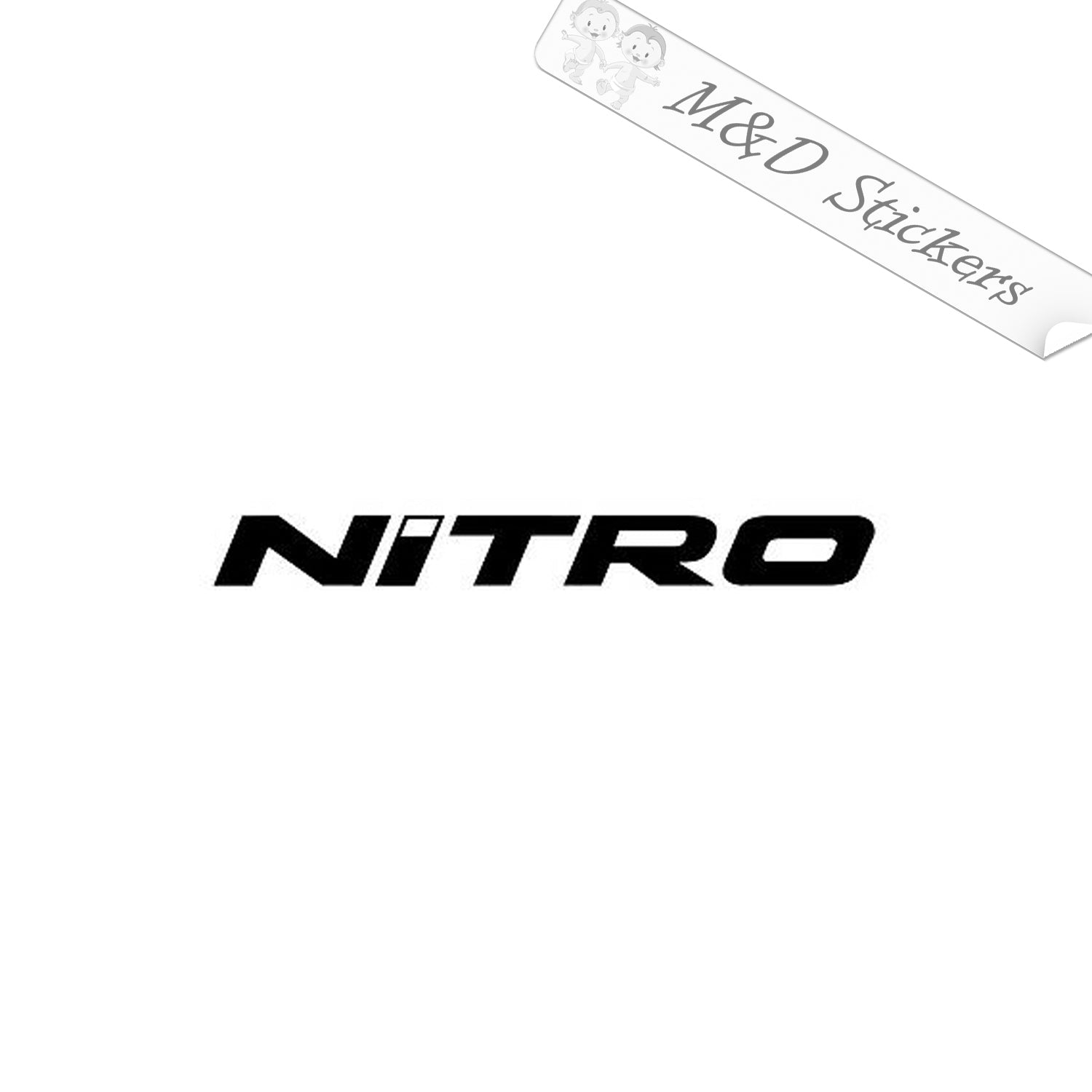 Nitro Performance Fishing Boats Logo (4.5 - 30) Vinyl Decal in