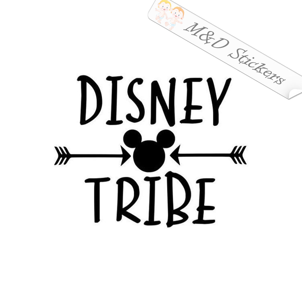 2x Disney Tribe Vinyl Decal Sticker Different colors & size for Cars/Bikes/Windows