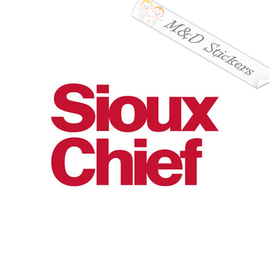 2x Sioux Chief Plumbing Logo Vinyl Decal Sticker Different colors & size for Cars/Bikes/Windows