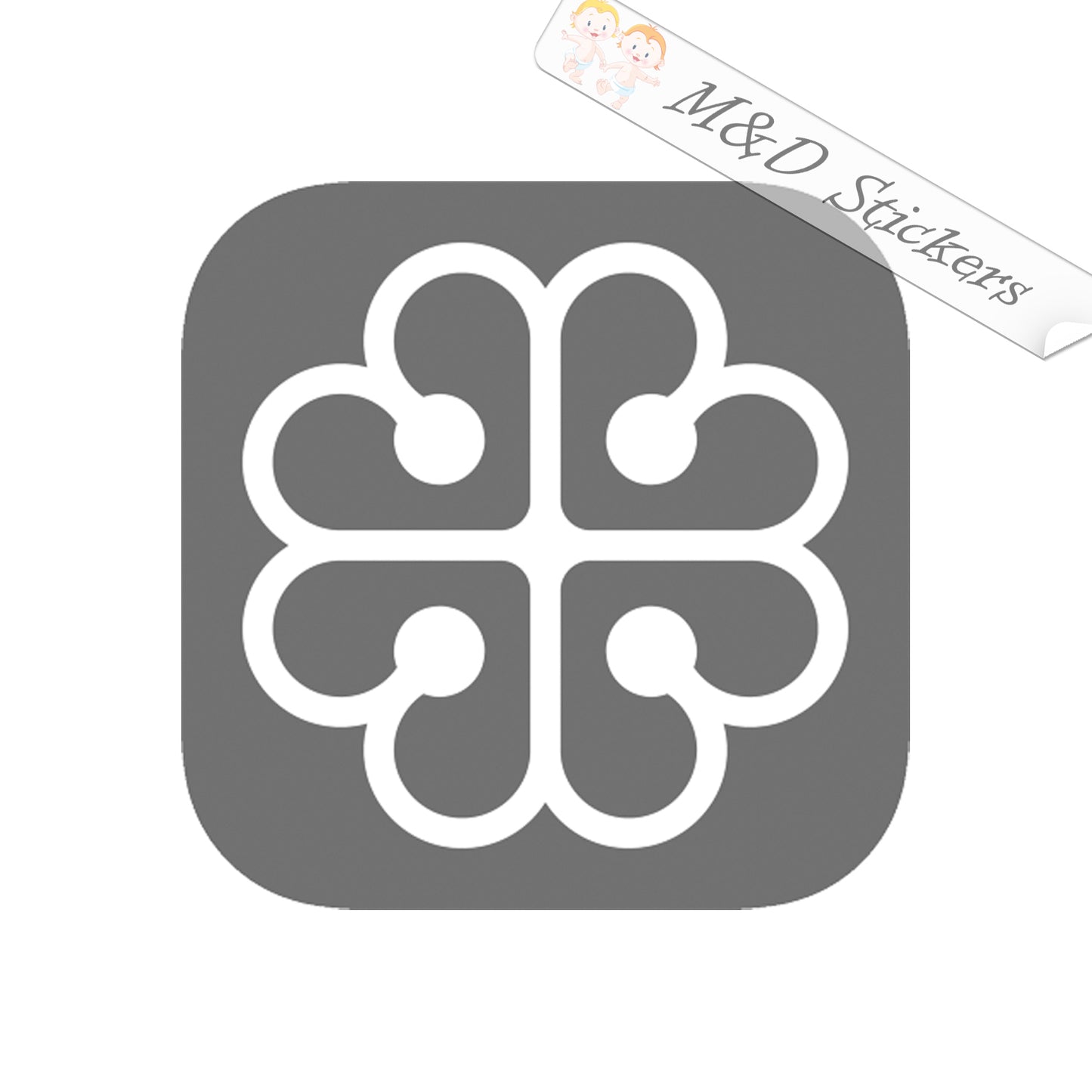 Montreal City Logo (4.5" - 30") Vinyl Decal in Different colors & size for Cars/Bikes/Windows