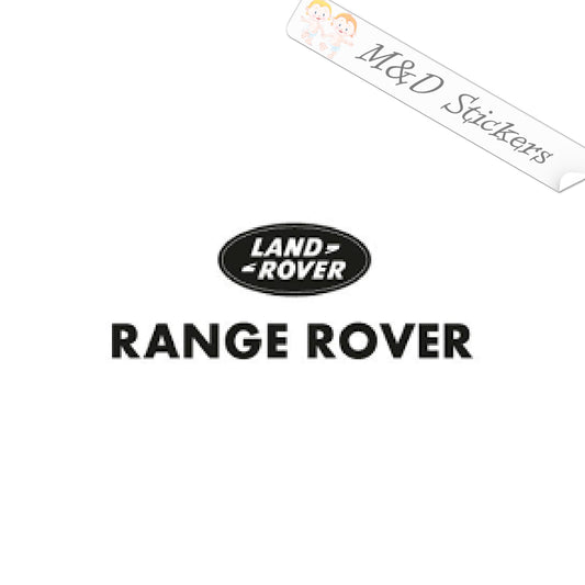 2x Range Rover Logo Vinyl Decal Sticker Different colors & size for Cars/Bikes/Windows