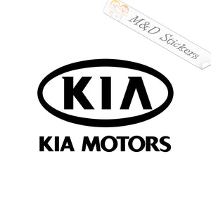 KIA Cars Logo (4.5" - 30") Vinyl Decal in Different colors & size for Cars/Bikes/Windows