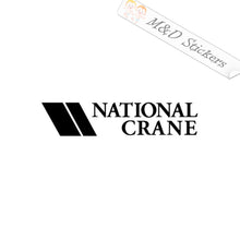 National Crane Logo (4.5" - 30") Vinyl Decal in Different colors & size for Cars/Bikes/Windows