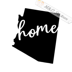 Arizona State Shape Home (4.5" - 30") Vinyl Decal in Different colors & size for Cars/Bikes/Windows