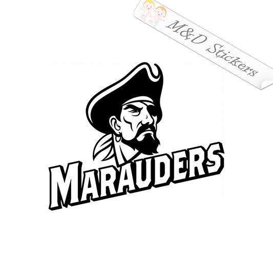 2x St. Joseph's Collegiate Institute Marauders Vinyl Decal Sticker Different colors & size for Cars/Bikes/Windows