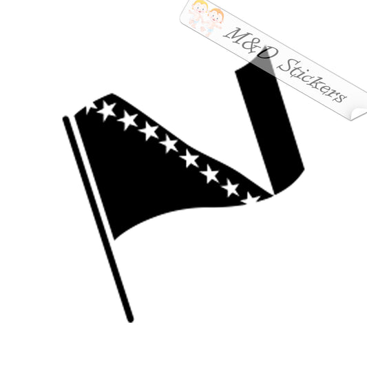Bosnia and Herzegovina Flag stars (4.5" - 30") Decal in Different colors & size for Cars/Bikes/Windows