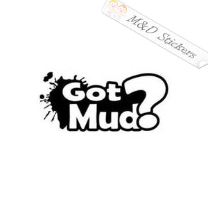 2x Got mud - offroad Vinyl Decal Sticker Different colors & size for Cars/Bikes/Windows