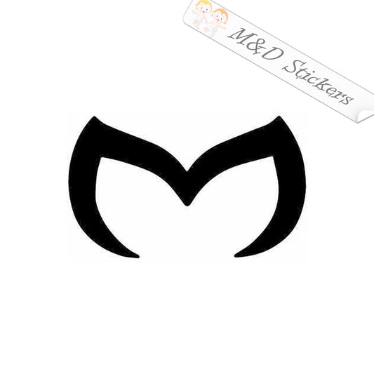 Mazda Cars Logo (4.5" - 30") Vinyl Decal in Different colors & size for Cars/Bikes/Windows