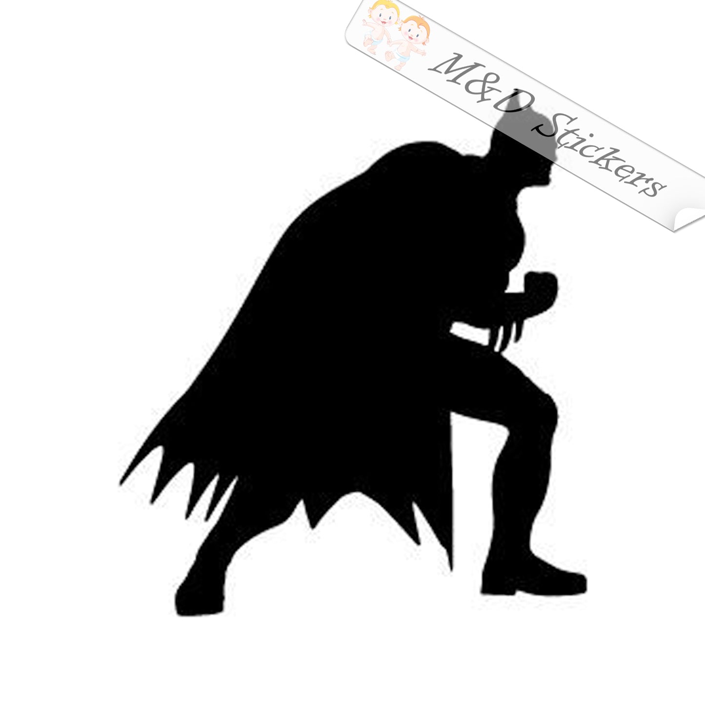 Batman (4.5" - 30") Vinyl Decal in Different colors & size for Cars/Bikes/Windows