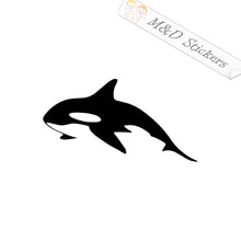 2x Orca Vinyl Decal Sticker Different colors & size for Cars/Bikes/Windows