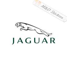 2x Jaguar cars Logo Vinyl Decal Sticker Different colors & size for Cars/Bikes/Windows