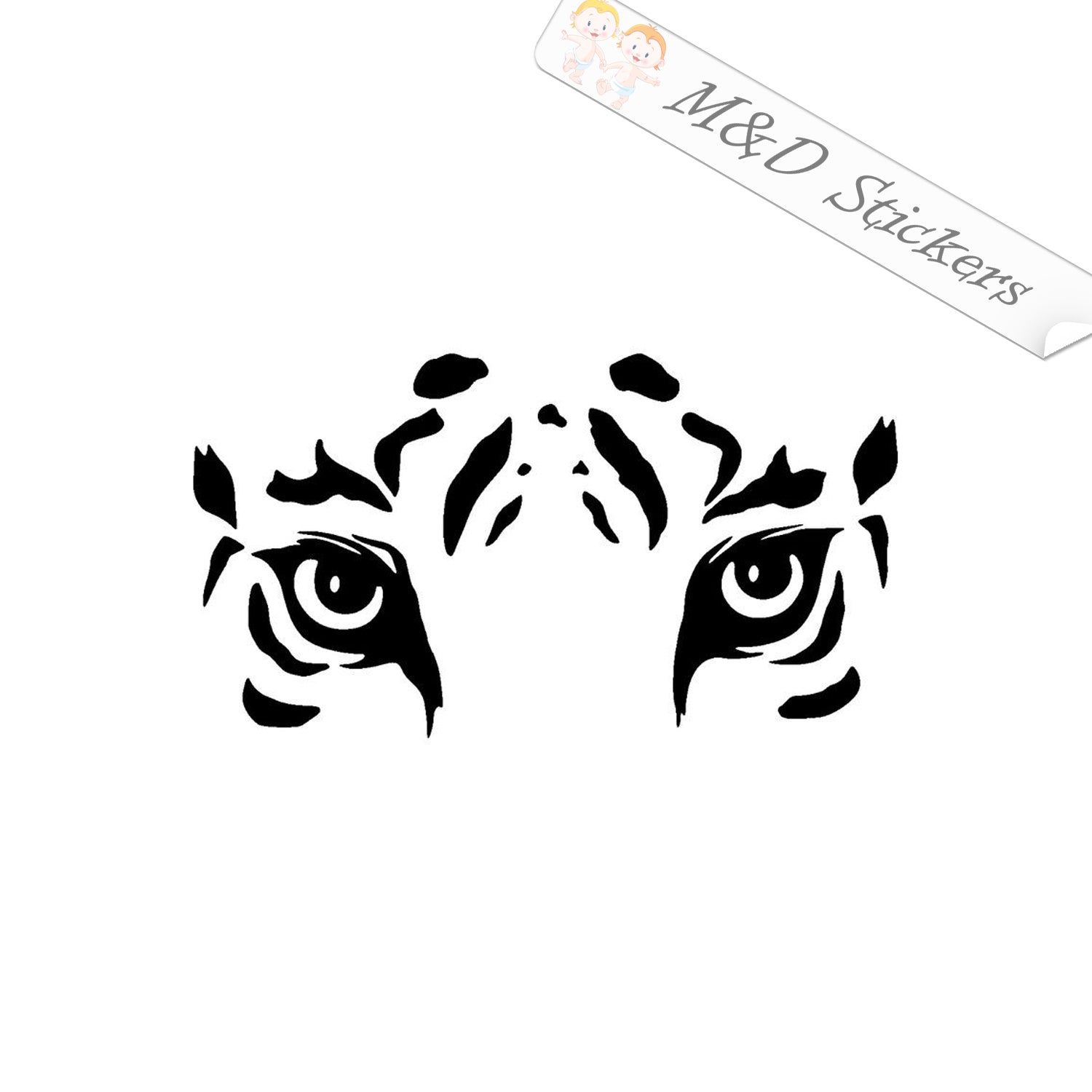 Tiger Eyes Sticker