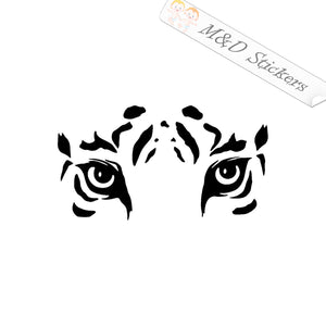 2x Tiger eyes Vinyl Decal Sticker Different colors & size for Cars/Bikes/Windows