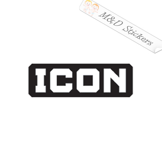 Icon tools Logo (4.5" - 30") Vinyl Decal in Different colors & size for Cars/Bikes/Windows