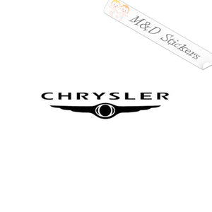 Chrysler Logo (4.5" - 30") Vinyl Decal in Different colors & size for Cars/Bikes/Windows