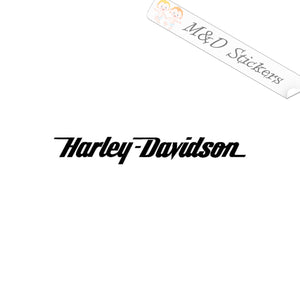 Harley-Davidson script (4.5" - 30") Vinyl Decal in Different colors & size for Cars/Bikes/Windows