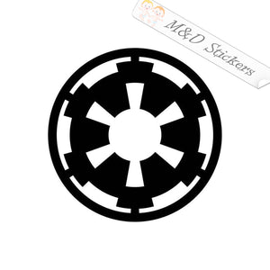 Star Wars Galactic Empire Logo (4.5" - 30") Vinyl Decal in Different colors & size for Cars/Bikes/Windows