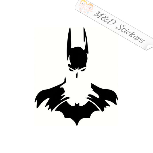 2x Batman Vinyl Decal Sticker Different colors & size for Cars/Bikes/Windows