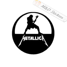 2x Metallica Logo Vinyl Decal Sticker Different colors & size for Cars/Bike
