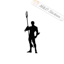 Aquaman Silhouette (4.5" - 30") Vinyl Decal in Different colors & size for Cars/Bikes/Windows