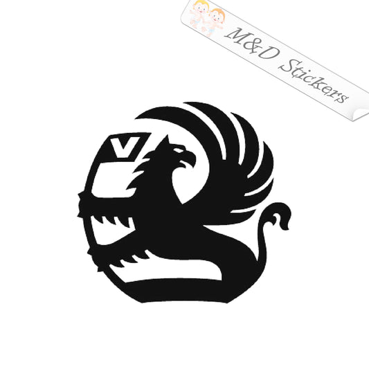 2x Vauxhall Logo Vinyl Decal Sticker Different colors & size for Cars/Bikes/Windows