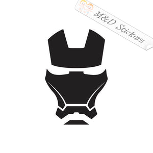 2x Ironman Vinyl Decal Sticker Different colors & size for Cars/Bikes/Windows