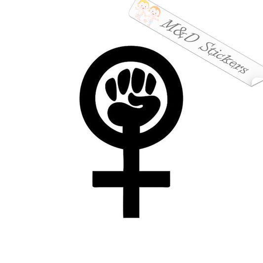 Women's rights symbol (4.5" - 30") Vinyl Decal in Different colors & size for Cars/Bikes/Windows