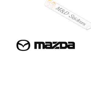 Mazda Cars Logo (4.5" - 30") Vinyl Decal in Different colors & size for Cars/Bikes/Windows