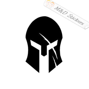 Spartan Helmet (4.5" - 30") Vinyl Decal in Different colors & size for Cars/Bikes/Windows