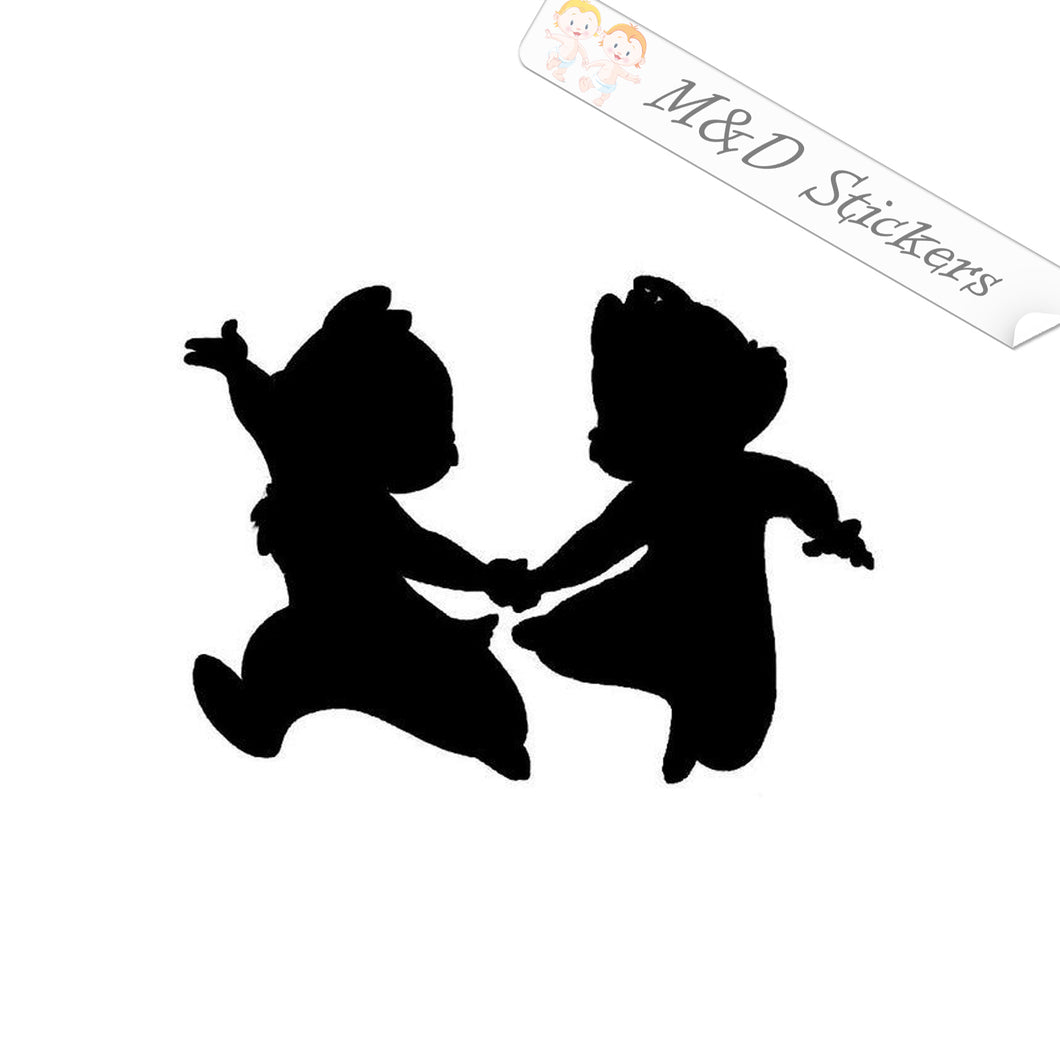 Chip and Dale Rescue Rangers Silhouette (4.5