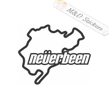 Neverbeen Neuerburg German Racing Track (4.5" - 30") Vinyl Decal in Different colors & size for Cars/Bikes/Windows