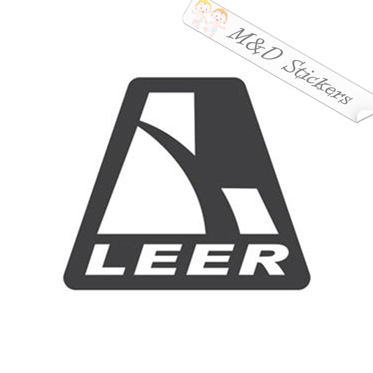 Leer truck caps (4.5" - 30") Vinyl Decal in Different colors & size for Cars/Bikes/Windows