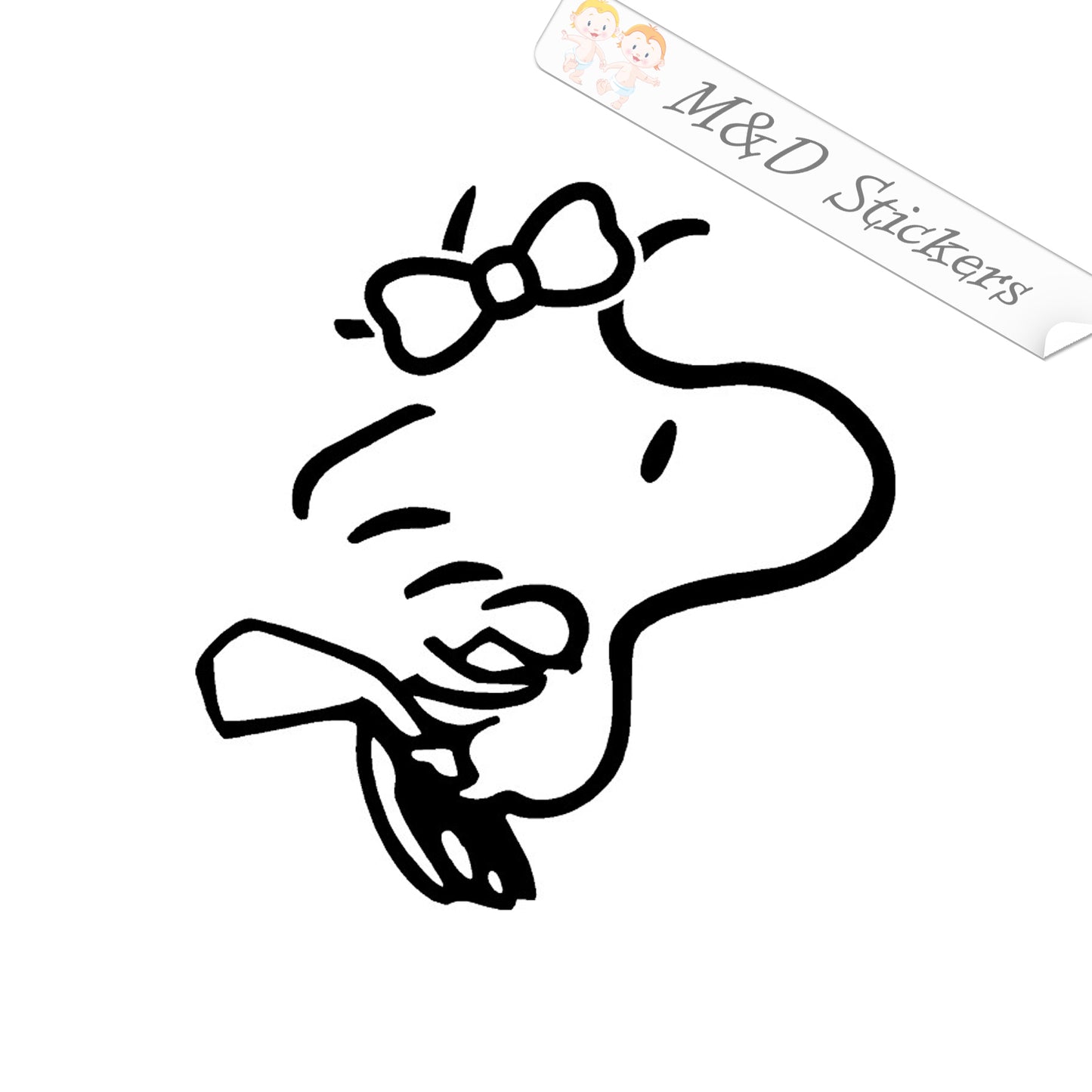 Woodstock (4.5" - 30") Vinyl Decal in Different colors & size for Cars/Bikes/Windows