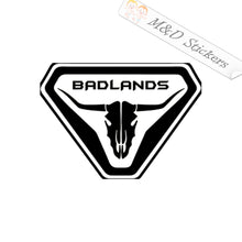 Ford Bronco Badlands Logo (4.5" - 30") Vinyl Decal in Different colors & size for Cars/Bikes/Windows