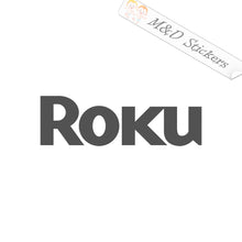 Roku Logo (4.5" - 30") Vinyl Decal in Different colors & size for Cars/Bikes/Windows