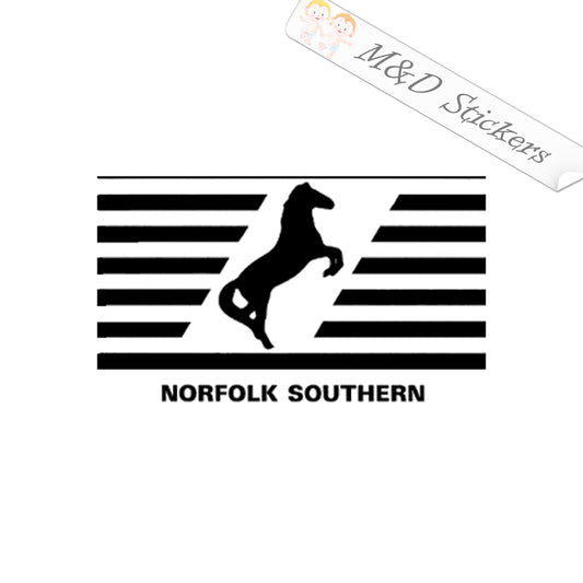 Norfolk Southern Railway Logo (4.5" - 30") Vinyl Decal in Different colors & size for Cars/Bikes/Windows