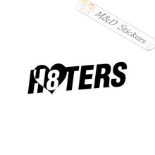 Love Haters (4.5" - 30") Vinyl Decal in Different colors & size for Cars/Bikes/Windows
