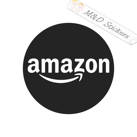 Amazon Logo (4.5" - 30") Vinyl Decal in Different colors & size for Cars/Bikes/Windows