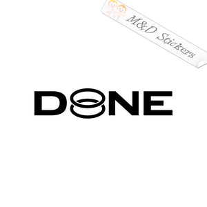D8NE by Peaches (4.5" - 30") Vinyl Decal in Different colors & size for Cars/Bikes/Windows