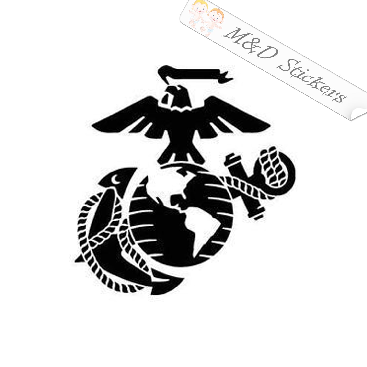 2x USMC Marines Logo Vinyl Decal Sticker Different colors & size for C – M&D Stickers 2x-usmc-marines-logo-vinyl-decal-sticker-different-colors-size-for-c-m-d-stickers