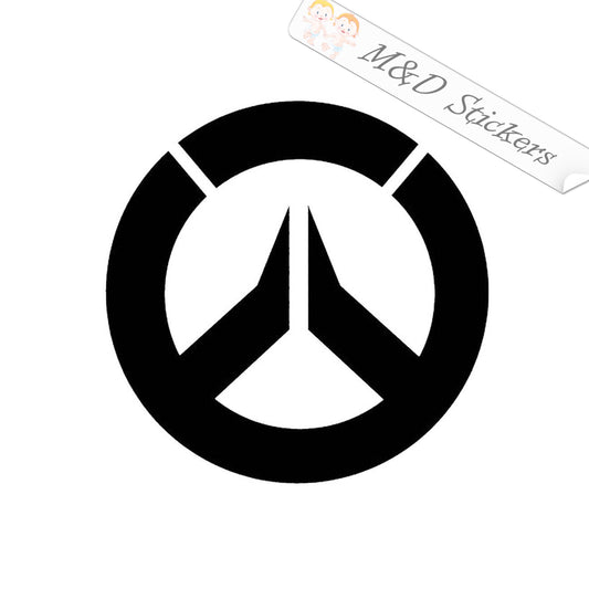 Overwatch Video Game (4.5" - 30") Vinyl Decal in Different colors & size for Cars/Bikes/Windows