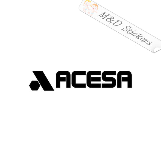 Acesa Tools Logo (4.5" - 30") Vinyl Decal in Different colors & size for Cars/Bikes/Windows