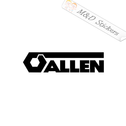 Allen Tools Logo (4.5" - 30") Vinyl Decal in Different colors & size for Cars/Bikes/Windows